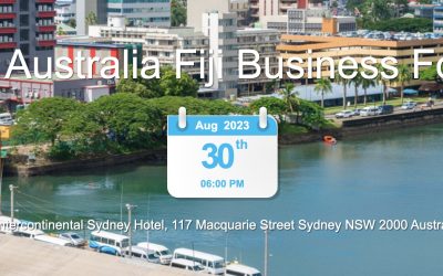 Australia Fiji Business Forum Registrations Open