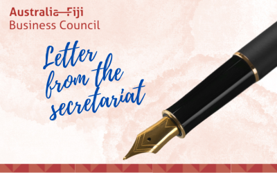 Letter from the Secretariat